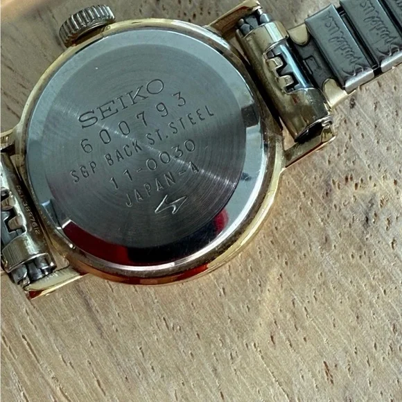 Vintage Seiko Stretch Watch - Speidel - Gold - Picture 4 of 12